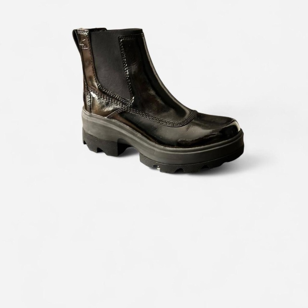 Sorel Black Patent Joan FRWD Chelsea